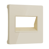 Накладка для двойной розетки Еthernet RJ-45 Werkel W1191143 айвори акрил