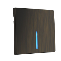 Клавиша для выключателя c подсветкой Werkel W1119112 бронзовый