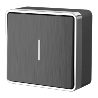 Выключатель одноклавишный с подсветкой Werkel Gallant W5010104 графит рифленый