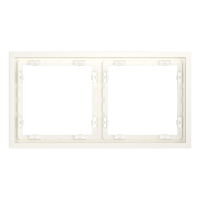 Рамка пластиковая на 2 поста Voltum S70 VLS100213, хлопок