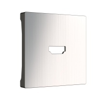 Накладка для розетки HDMI Werkel WL02-HDMI-CP глянцевый никель