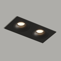 Встраиваемый точечный светильник Denkirs Roto DK2122-BK