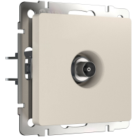 ТВ-розетка оконечная Werkel W1183062 айвори матовый