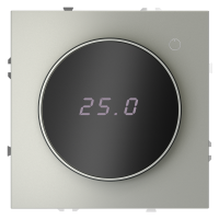 Терморегулятор электронный для теплого пола Voltum S70, сталь, VLS070105