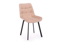 Стул на металлокаркасе Notta Челси П бежевый / черный