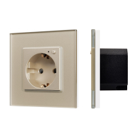 Умная Wi-Fi розетка Arlight SCT-OMALI-EUZB1-PL-GD светлое золото
