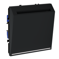 Карточный выключатель Voltum VLS010708, черный матовый