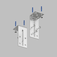 Уголок регулируемый для закладных профилей Denkirs Smart Slott TR3045-AL