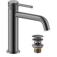 Смеситель для раковины Lemark Beluga LMF-8012B-GM