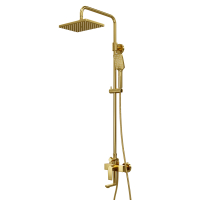 WasserKraft Aisch A15501 душевая система, матовое золото