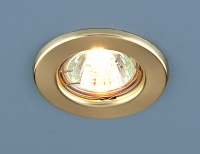 Elektrostandard 9210 встраиваемый точечный светильник золото