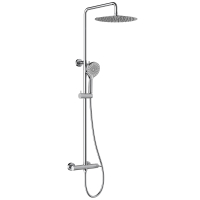 Душевая система «Тропический дождь» Lemark Beluga LMF-8025B-C