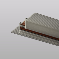 Шинопровод трековый для гипсокартона Denkirs Shine Hide TR5702-DN