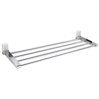 WasserKraft Leine K-5011WHITE полка в ванную металлическая