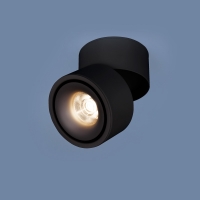 Elektrostandard DLR031 накладной точечный светодиодный светильник черный матовый