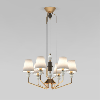 Умная люстра с декором из керамики Eurosvet Olaria 101012/6