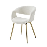 Стул ESF JY1829Q-T белый/золото