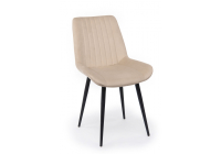 Стул на металлокаркасе Notta Седа бежевый / черный