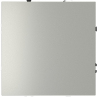 Заглушка с суппортом Voltum S70, сталь, VLS080105