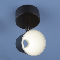 Elektrostandard DLR025 настенно-потолочный светодиодный светильник черный матовый