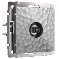 ТВ-розетка оконечная Werkel Hammer W1283006 серебряный