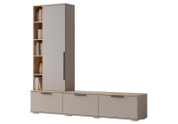 ТВ-тумба Woodville Филеста кашемир / дуб вотан