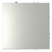 Выключатель с самовозвратом одноклавишный Voltum S70, сталь, VLS010605