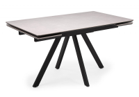 Керамический стол Notta Вилли 140(200) carmen light grey / черный