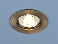 Elektrostandard 863 встраиваемый точечный светильник бронза