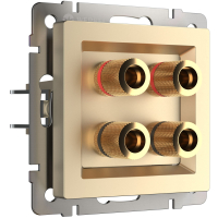 Акустическая розетка Werkel W1185011 шампань