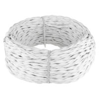 Ретро кабель витой 3х2,5 белый 20 м Werkel W6453301 под заказ