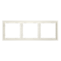 Рамка пластиковая на 3 поста Voltum S70 VLS100313, хлопок