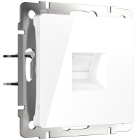 Розетка Ethernet RJ-45 cat. 6A экранированная Werkel W5120101 белый