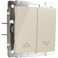 Выключатель жалюзи Werkel W1124503 слоновая кость