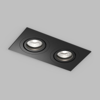 Влагозащищенный встраиваемый светильник Denkirs Hydro DK2112-BK