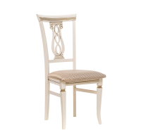 Стул Leset Юта слоновая кость патина золото