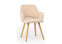 Стул деревянный Notta Эолин бежевый / светлое дерево