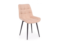 Стул на металлокаркасе Notta Челси К бежевый / черный