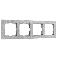 Рамка из поликарбоната на 4 поста Werkel Hammer W0042406 серебряный
