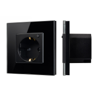 Умная Wi-Fi розетка Arlight SCT-OMALI-EUZB1-PL-BK черная