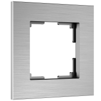 Рамка из металла на 1 пост Werkel АluMax W0013506 алюминий