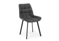 Стул на металлокаркасе Notta Челси П темно-серый / черный