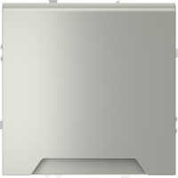 Розетка встраиваемая с крышкой VOLTUM S70, сталь, VLS040305