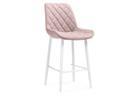 Барный стул Woodville Баодин К Б/К розовый / белый
