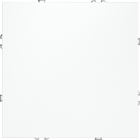 Заглушка с суппортом Voltum S70, белый матовый, VLS080102