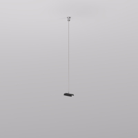 Подвесное крепление для трекового шинопровода Denkirs Smart Base TR2126-BK