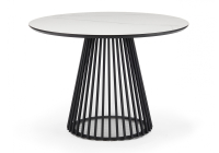 Керамический стол Notta Нэнси 110 patagonoa bianco repose / черный