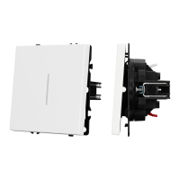 Выключатель одноклавишный с подсветкой Arlight Nobe 054232 белый