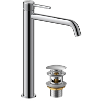 Смеситель для раковины высокий Lemark Beluga LMF-8015B-C