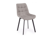 Стул на металлокаркасе Notta Челси П латте / черный